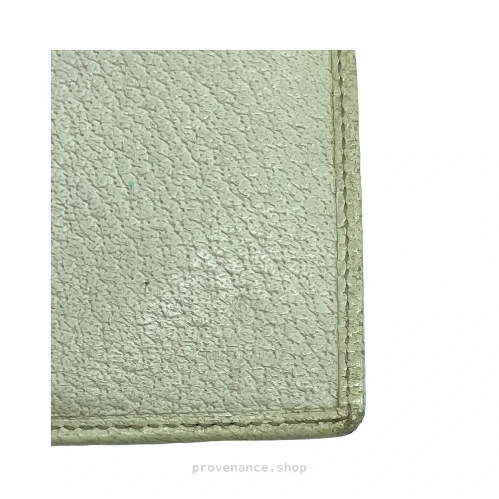 🔴 Gucci GG Canvas Long Wallet - White - Picture 11 of 11